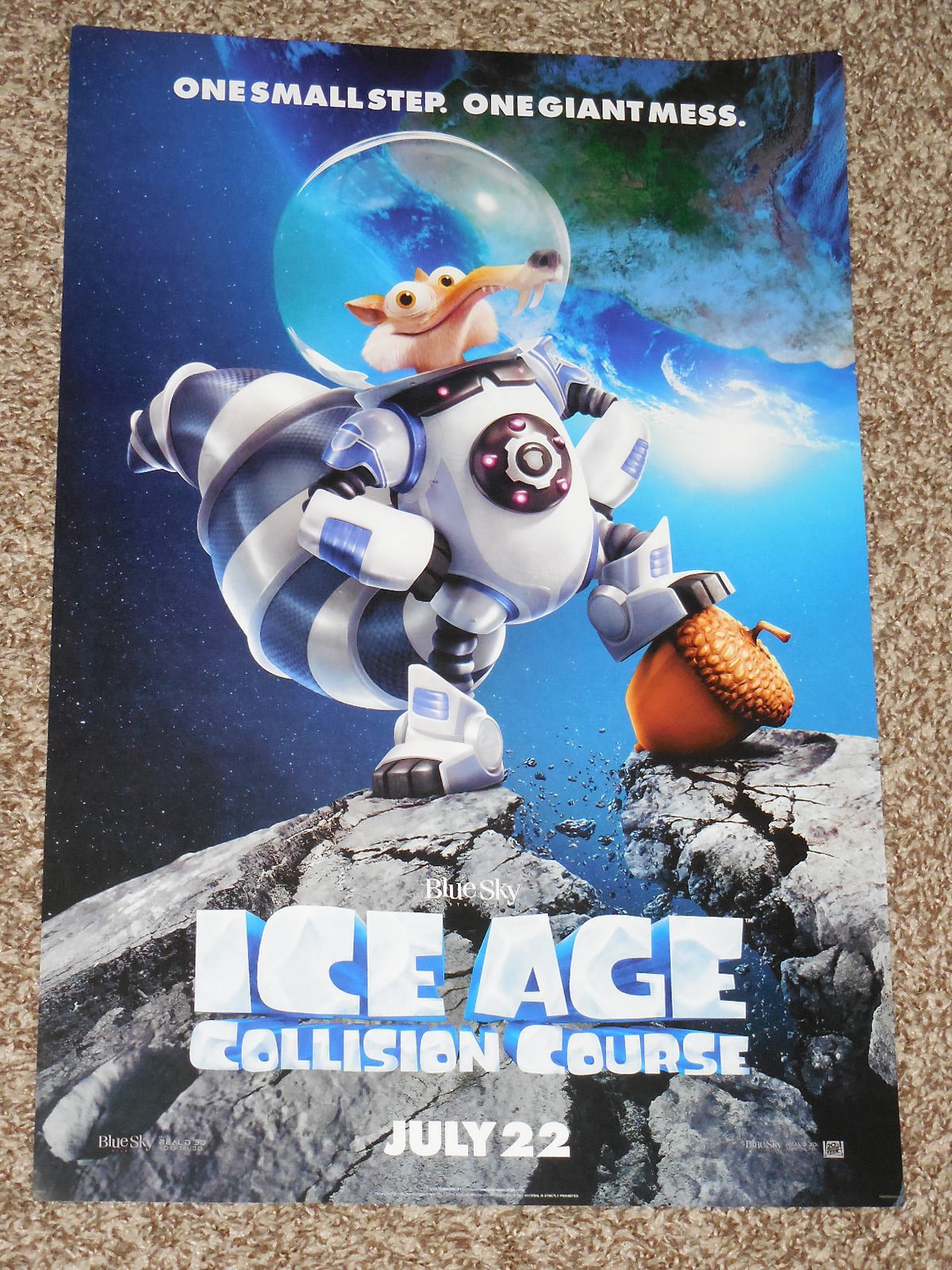 Ice Age Collision Course 13.5x20 Inch Movie POSTER Etsy