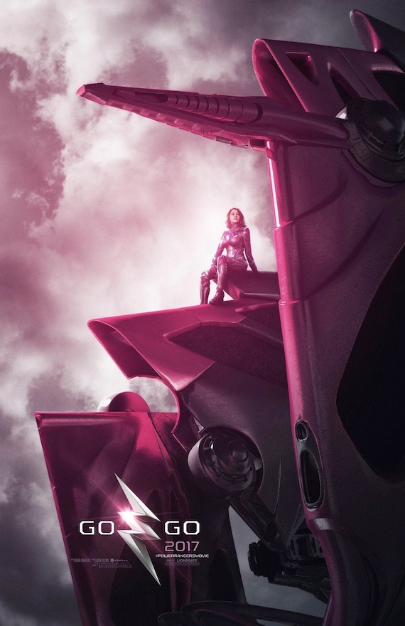 Buy Power Rangers 2017 kimberly Pink Ranger 13.5x20 Inch Movie