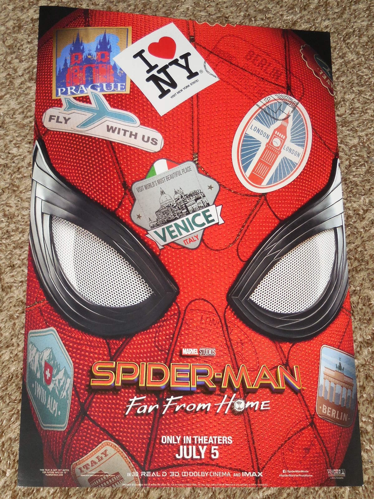 Spiderman Far From Poster