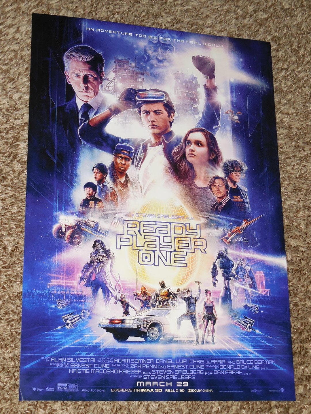 Ready Player One movie poster (b) - 11 x 17