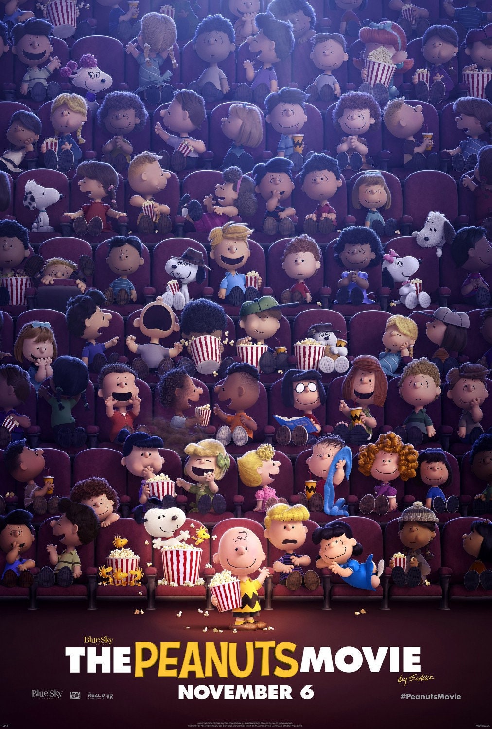 Peanuts Movie 13.5x20 Inch Movie POSTER