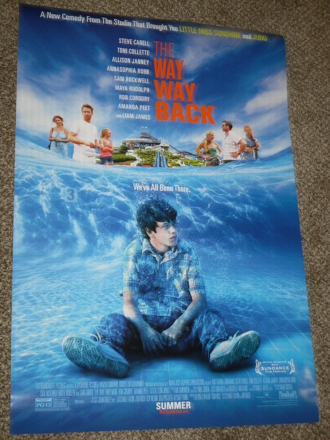 The Way Way Back 13.5x20 Inch Movie POSTER - Etsy