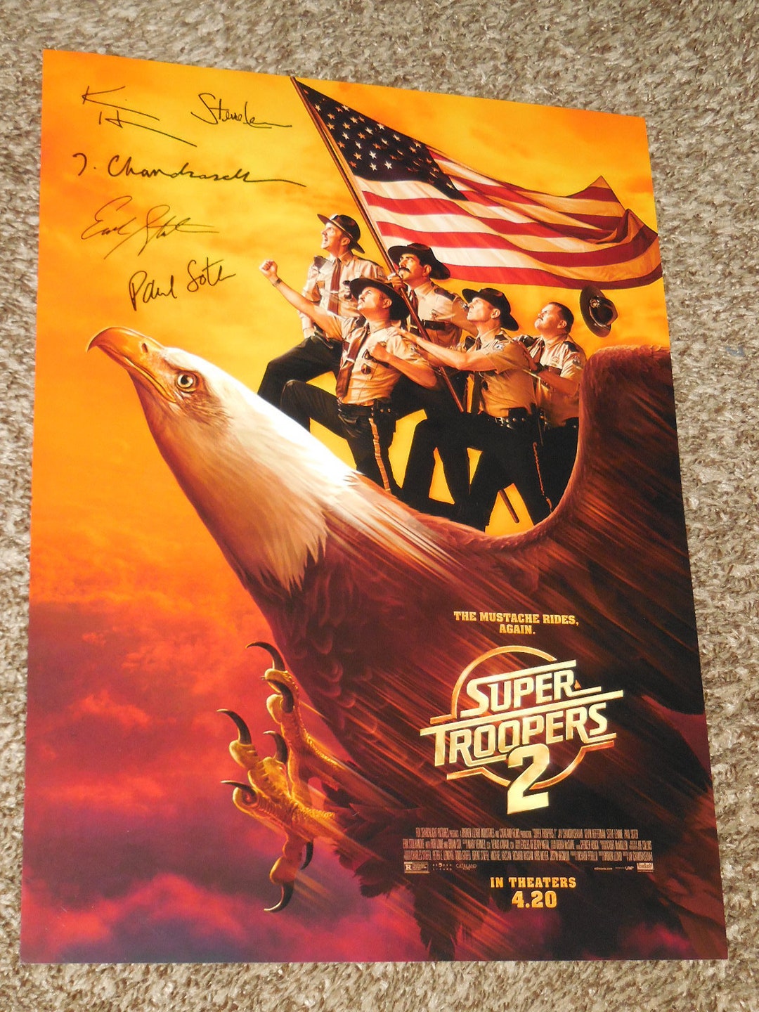 Super Troopers 2 13x18 Inch Movie POSTER - Etsy Sweden