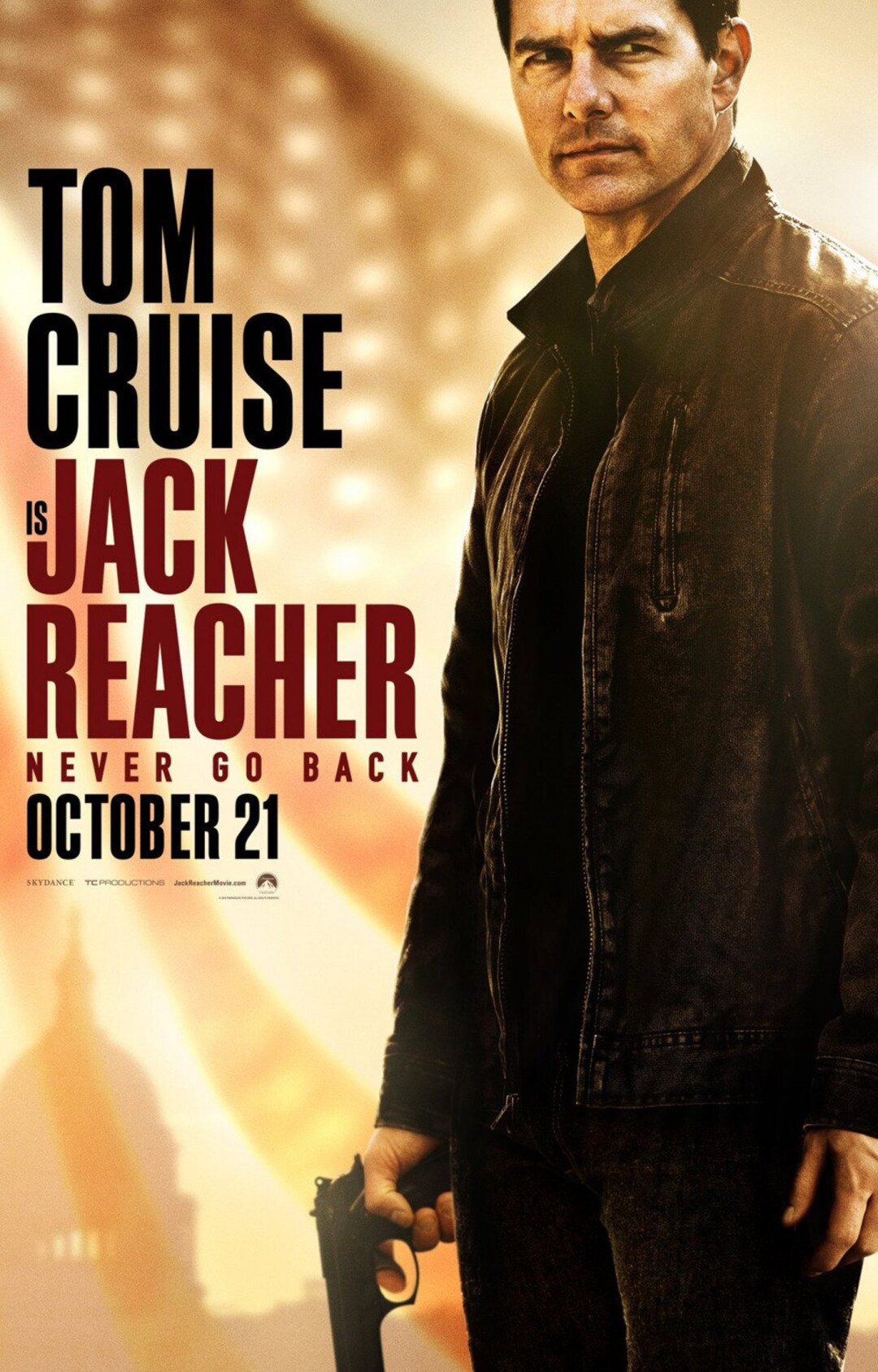 Jack Reacher Never Go Back 11x17 Inch Movie POSTER Etsy