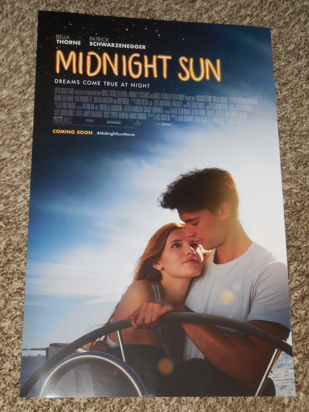 Midnight Sun 11x17 Inch Movie POSTER - Etsy
