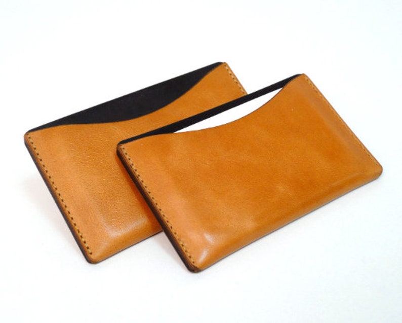 Business Card Cases Leather Case Leather Case for Business Etsy