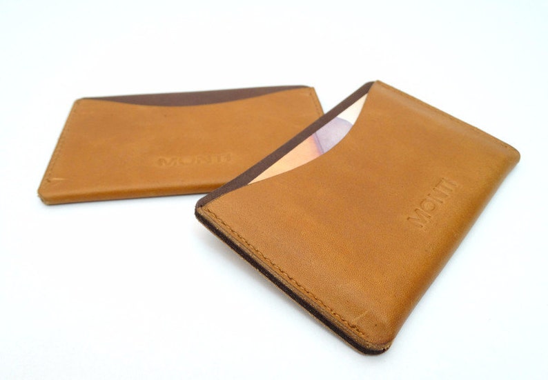 Business Card Cases Leather Case Leather Case for Business Etsy
