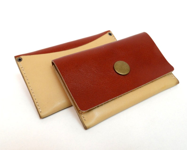 Minti Wallet Leather Purse Handmade Leather Purse Small Bag Etsy