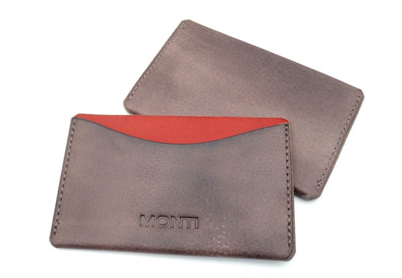 Business Card Cases Leather Case Leather Case for Business Etsy