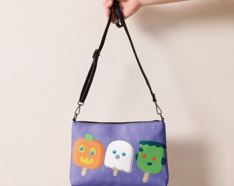 Ice SCREAM Crossbody bag | Halloween Handbag | Summerween Vegan Leather