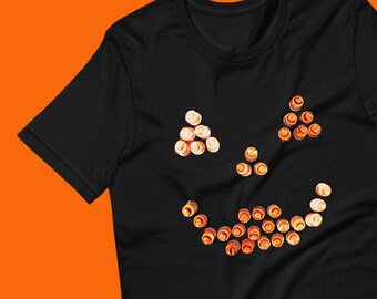 Childhood magic Jack O Lantern Face Short-Sleeve Unisex Halloween T-Shirt