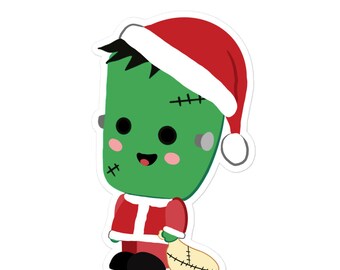 Frankenclaus Sticker