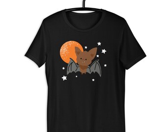 Halloween Bat Short-Sleeve Unisex Halloween T-Shirt
