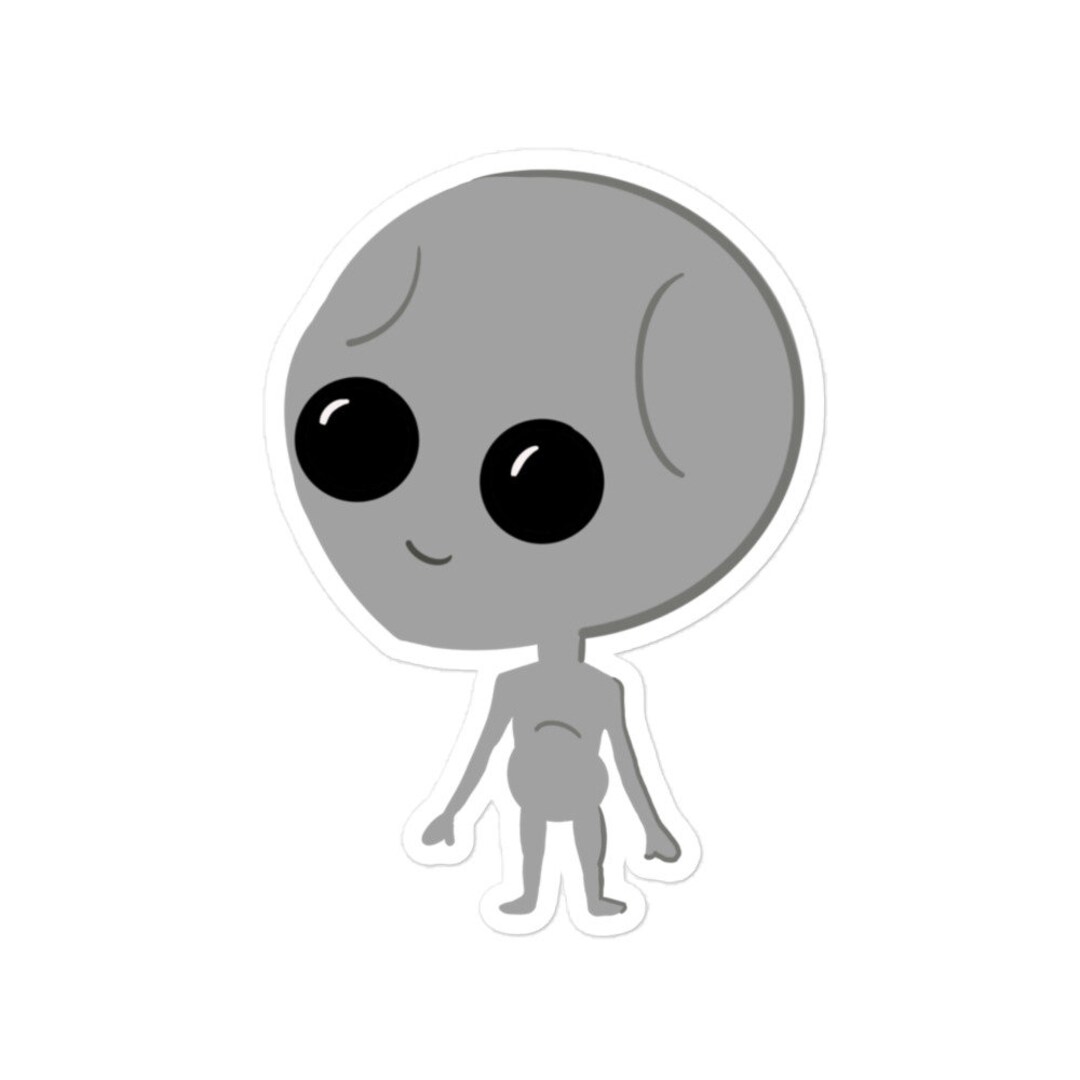 Alien Sticker - Etsy
