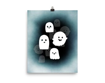 Ghosts Everywhere Art Print