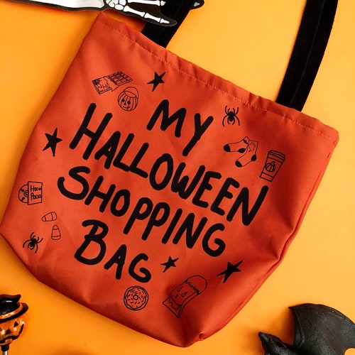 My Halloween Shopping Bag-The perfect shopping tote for a halloween lover!