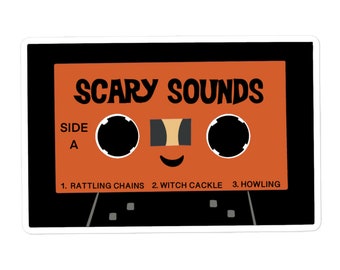 Scary Sounds Sticker