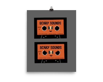 Scary Sounds Art Print