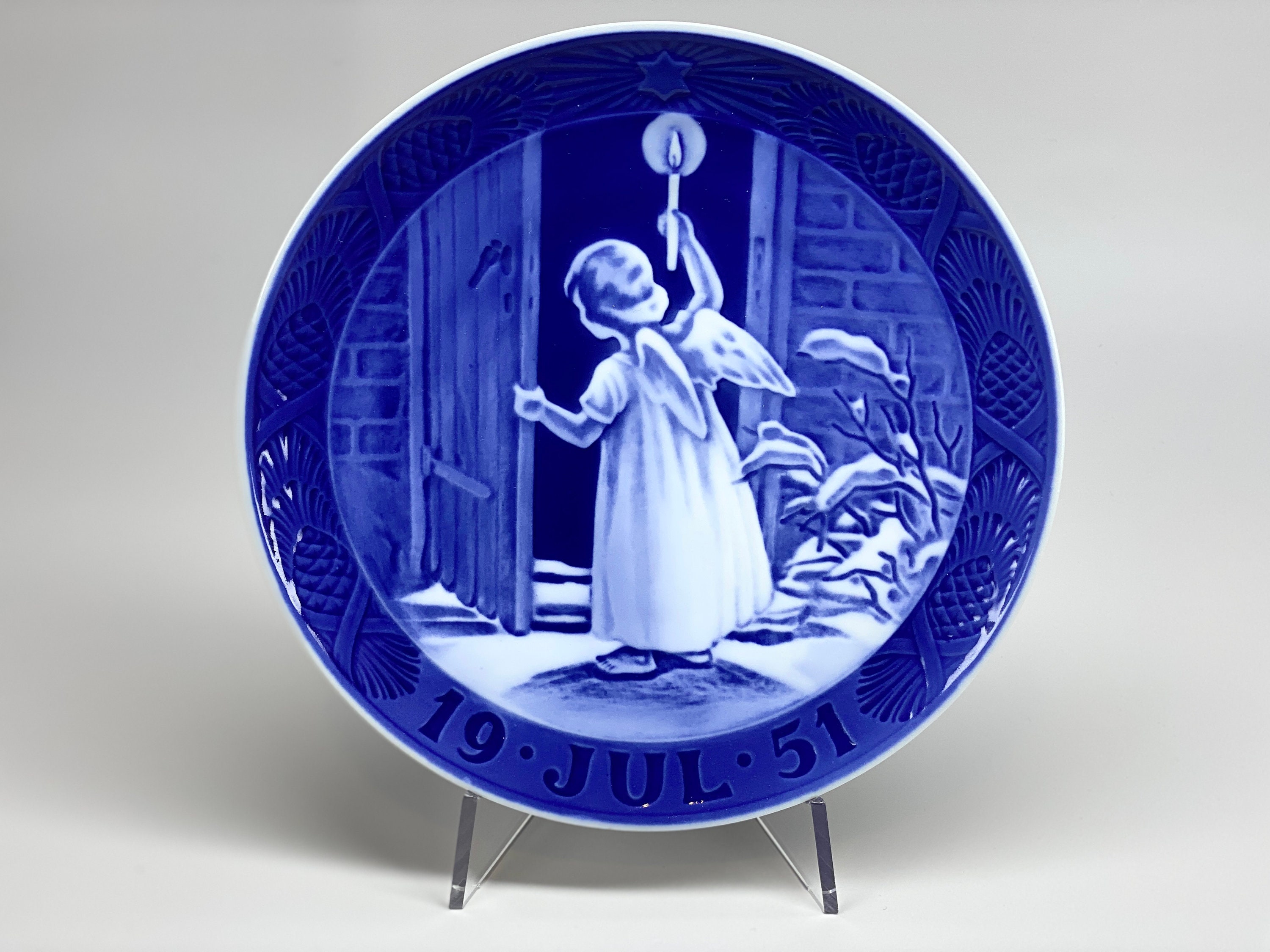 Royal Copenhagen Christmas Porcelain Collection Plates 1920
