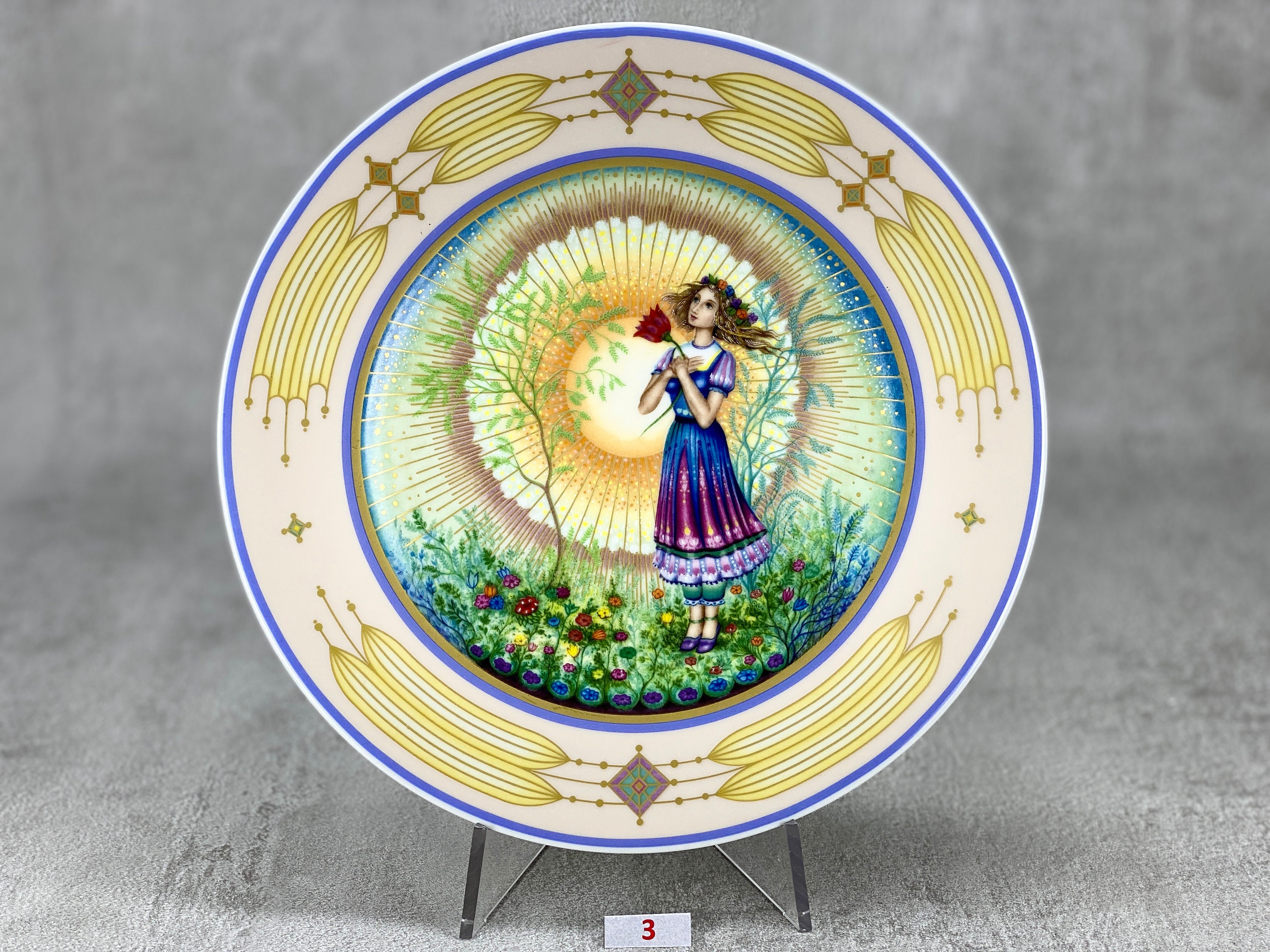 Villeroy & Boch Heinrich West Germany Collectible Plates