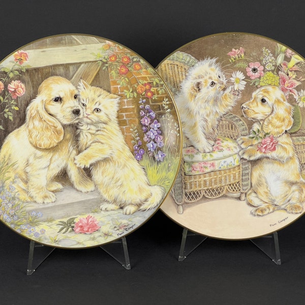 Royal Worcester, Compton & Woodhouse Exclusive New Collection by Pam Cooper, Puppy Love, Friends Forever