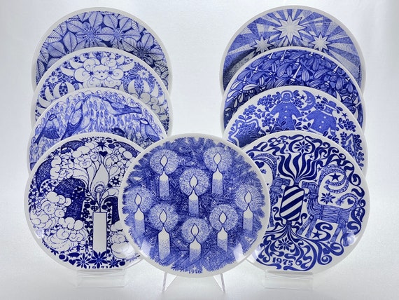 北欧ビンテージ グスタフスベリ バリヤ スクーギ 陶板 壁掛け ウォール