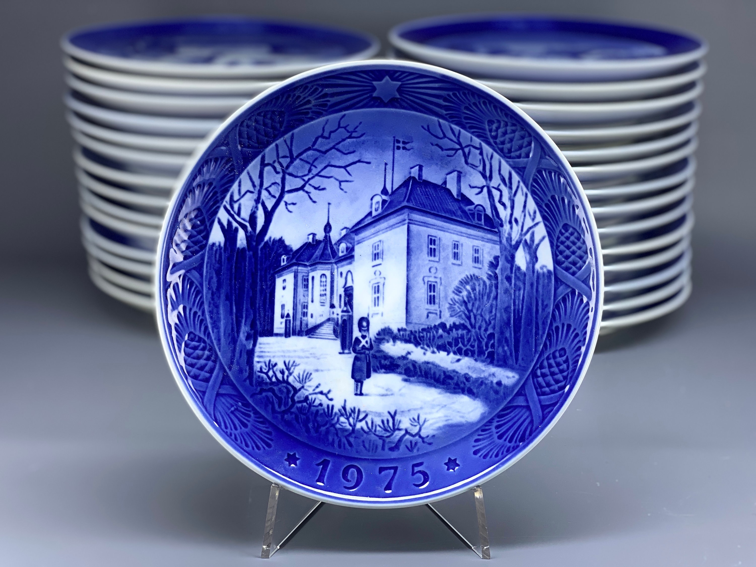 Royal Copenhagen Christmas Porcelain Collection Plates 1970 - Etsy ...