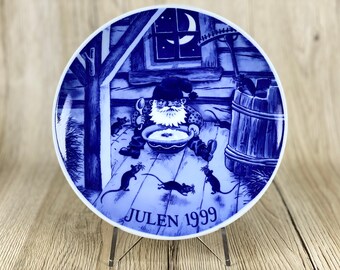 ★美品★ 1969年　ビンテージ　クリスマスプレート　PORSGRUND Porsgrund 1969 - Etsy