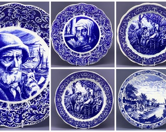 BOCH exklusive Original Sammler Stücklimit elimited Edition Royal Delft blau Delfts Blauw Belgien Chemkefa Holland handbemalt Wandplatten