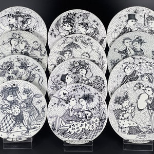 Bjorn wiinblad plate - Etsy 日本