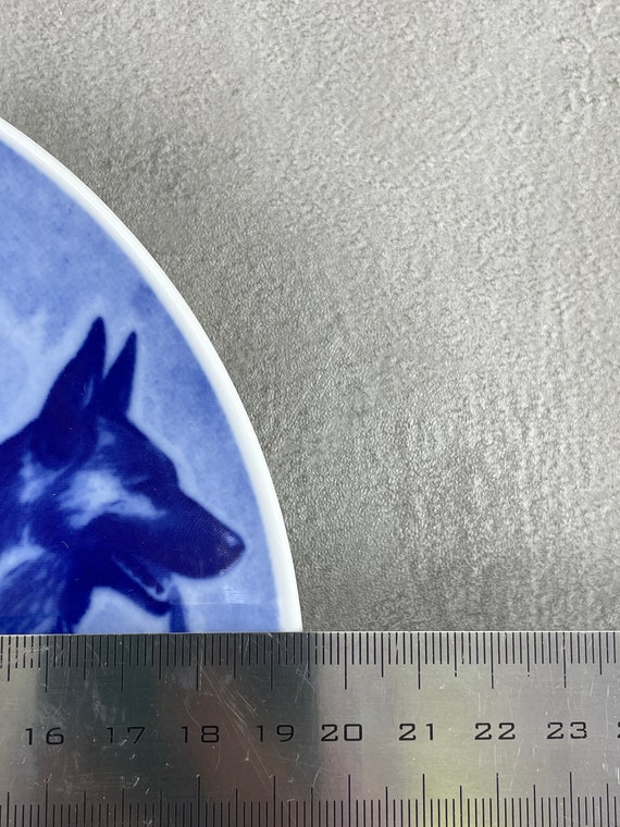 Ravn Porslin Porcelain Dog Plate, Tove Svendsen, Limited Edition