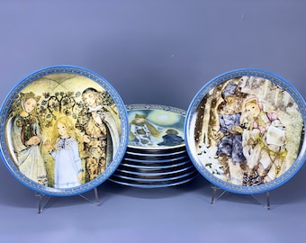 Plato de colección de cuento de hadas de Sulamith Wulfing, edición limitada bávara de Koenigszelt