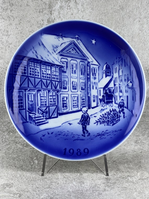 Desiree Denmark Old Copenhagen Blue Christmas Porcelain