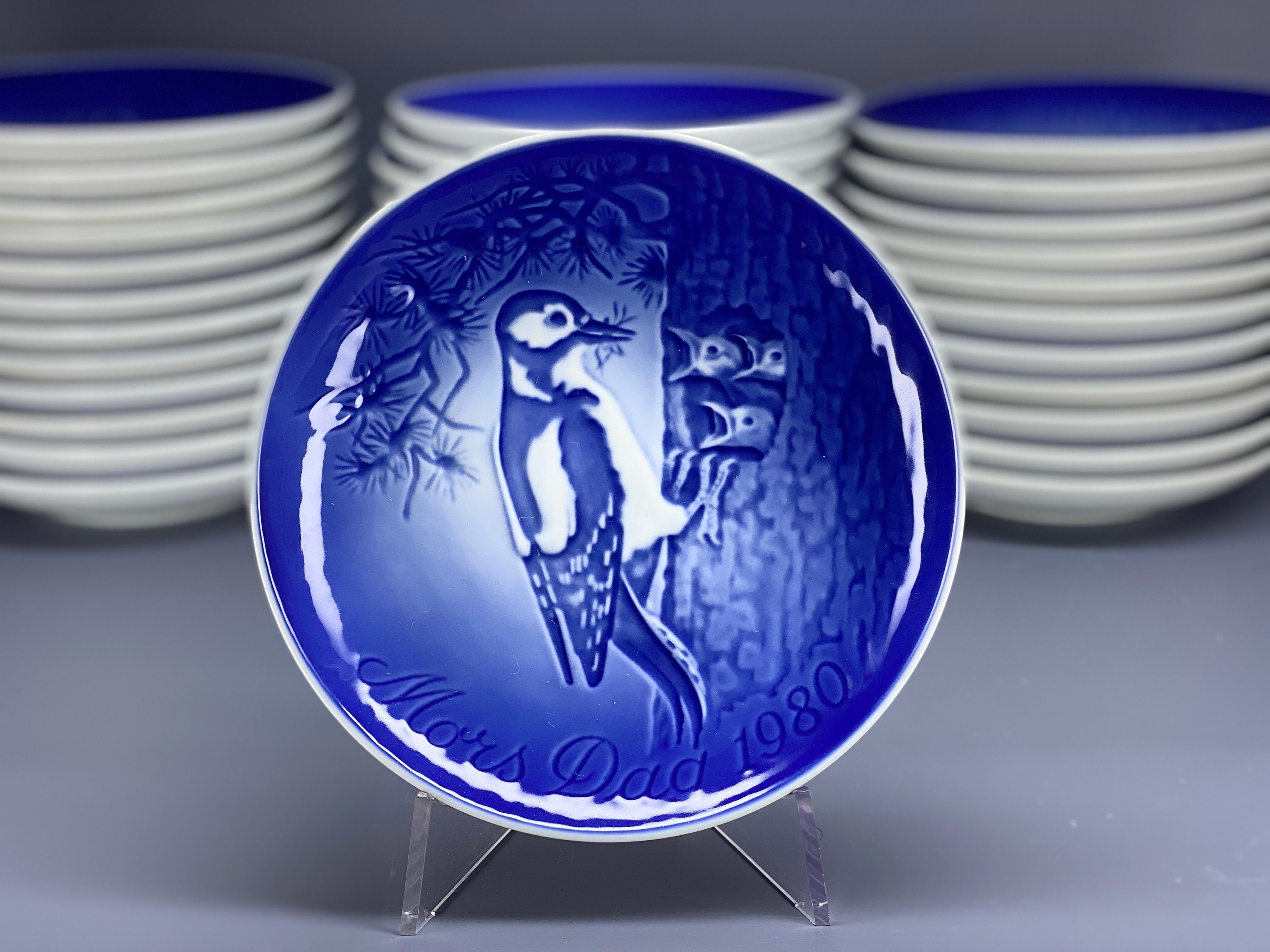 Bing & Grondahl Copenhagen Porcelain Mother's Day Plate - Etsy
