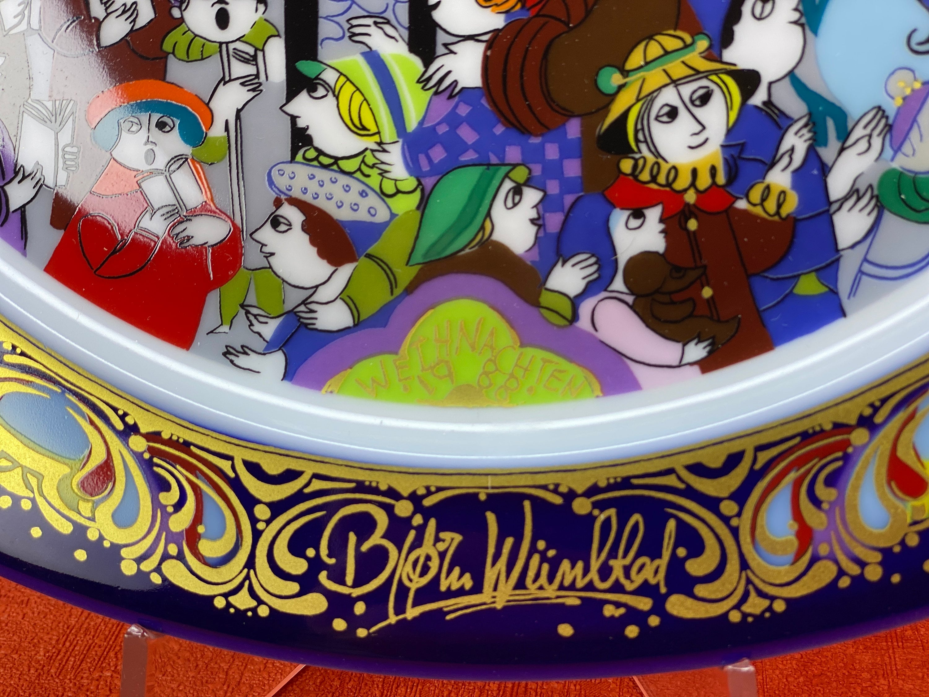 ビョルン・ヴィンブラッド ローゼンタール クリスマスプレート