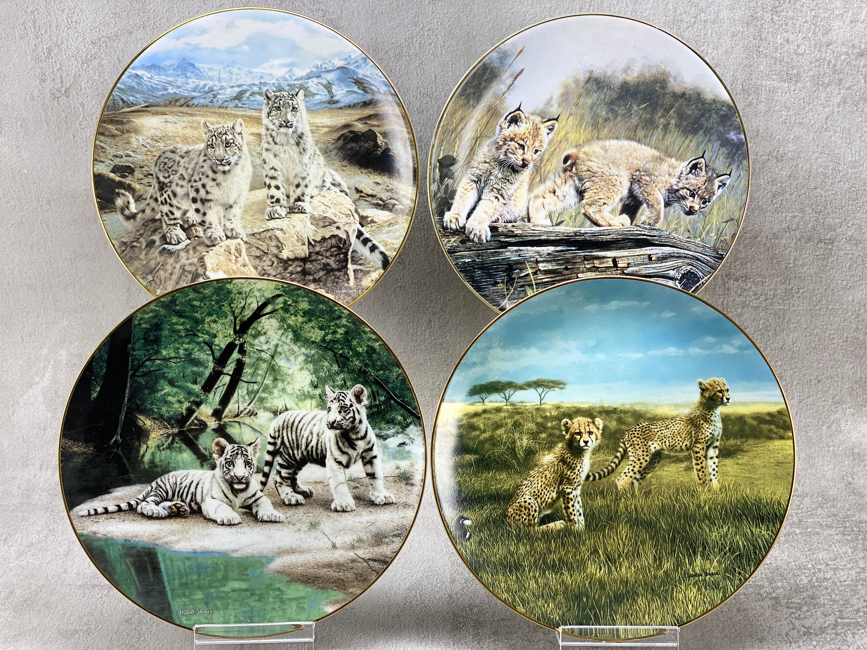 W.S. GEORGE Collection, Nature's Playmates by Artist Charles Frace