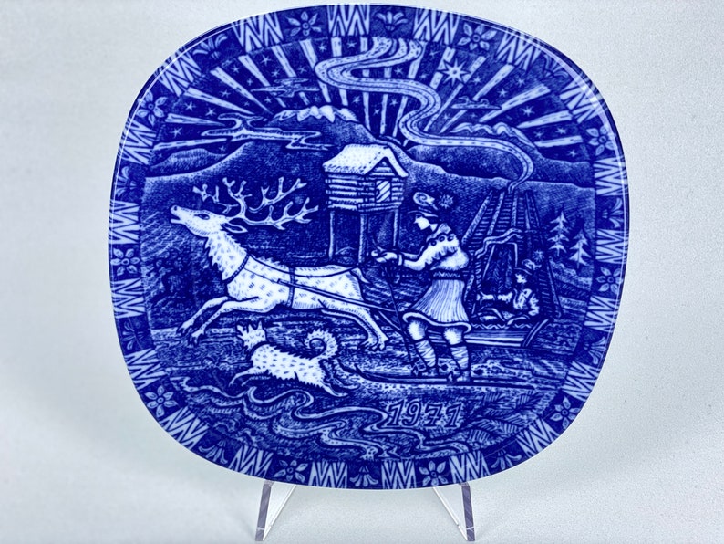 Rorstrand Christmas Plate Collection: Nils Holgersson, Gunnar Nylund ...