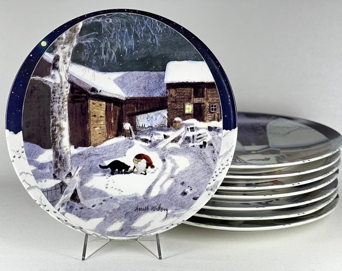 Rörstrand Collectible Wall Plate From Series Ögonblick I - Etsy