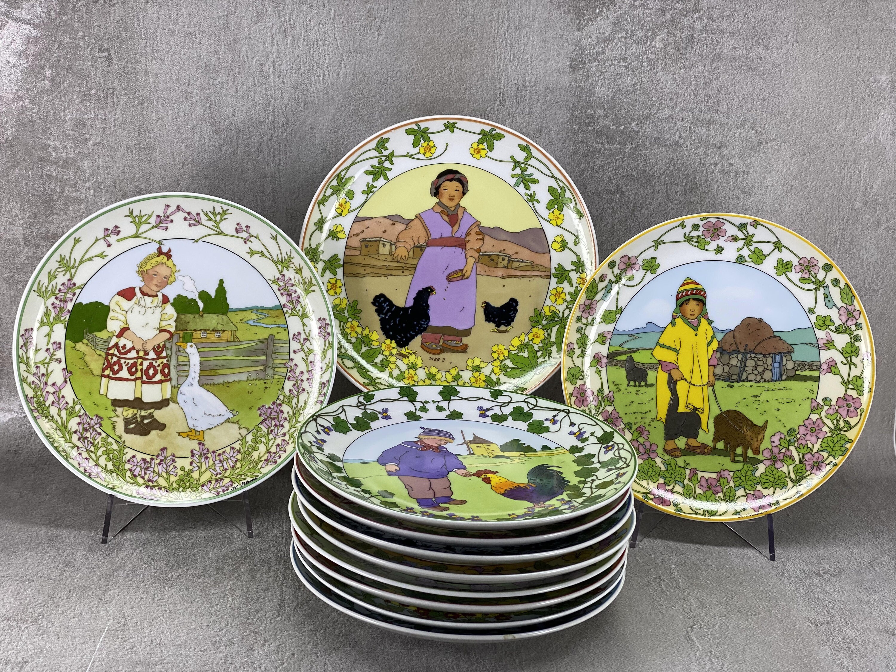 UNICEF, OUR CHILDREN, Heinrich Villeroy & Boch Germany Porcelain