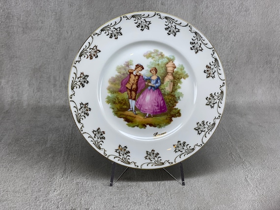 Limoges Castel France Fragonard Porcelain Wall Plate - Etsy
