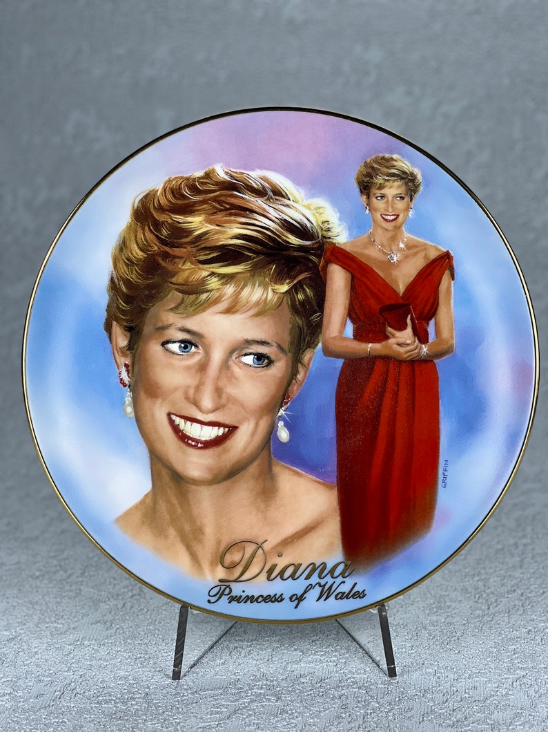 DIANA: Una mujer con estilo, DIANA Princesa de Gales por James Griffin, The Bradford Exchange. Forever Diana