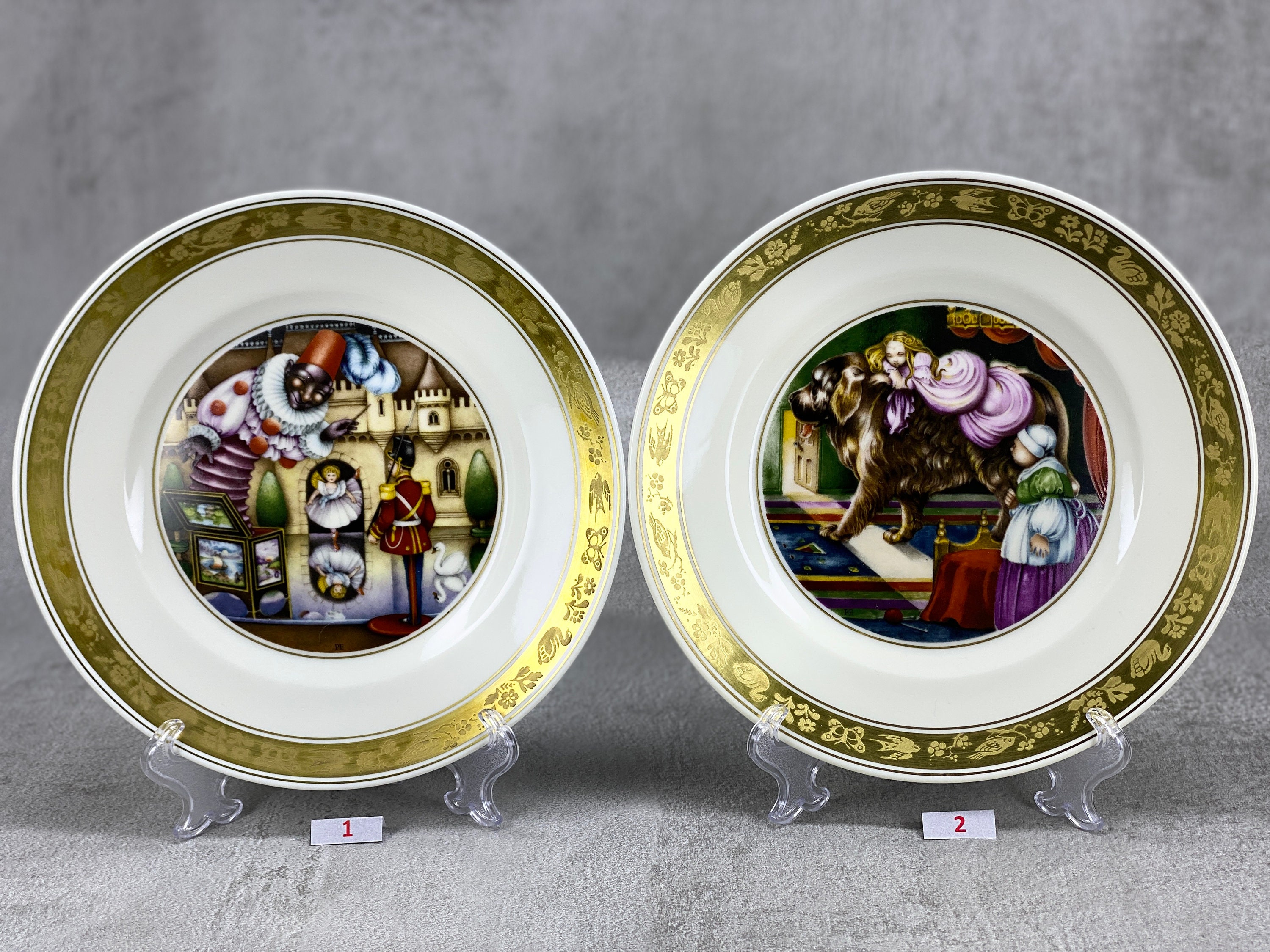 ◇ アンデルセン 童話 12枚 セット ロイヤルコペンハーゲン プレート