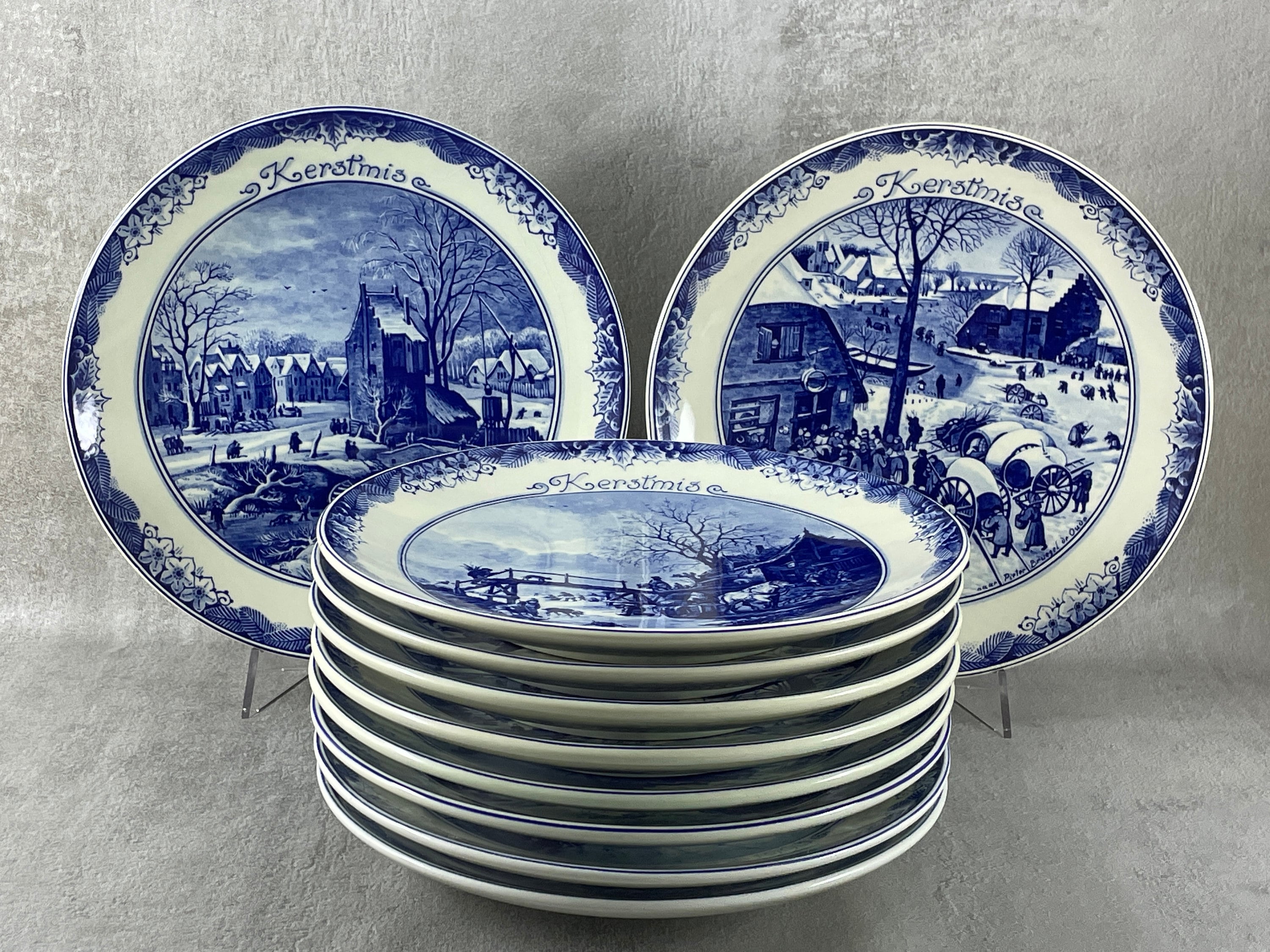 KERSTMIS Royal Delft Collection of Christmas Vintage Porcelain