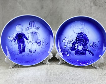Desiree Denmark Mother's Day Porcelain Plates by Svend Jensen Old