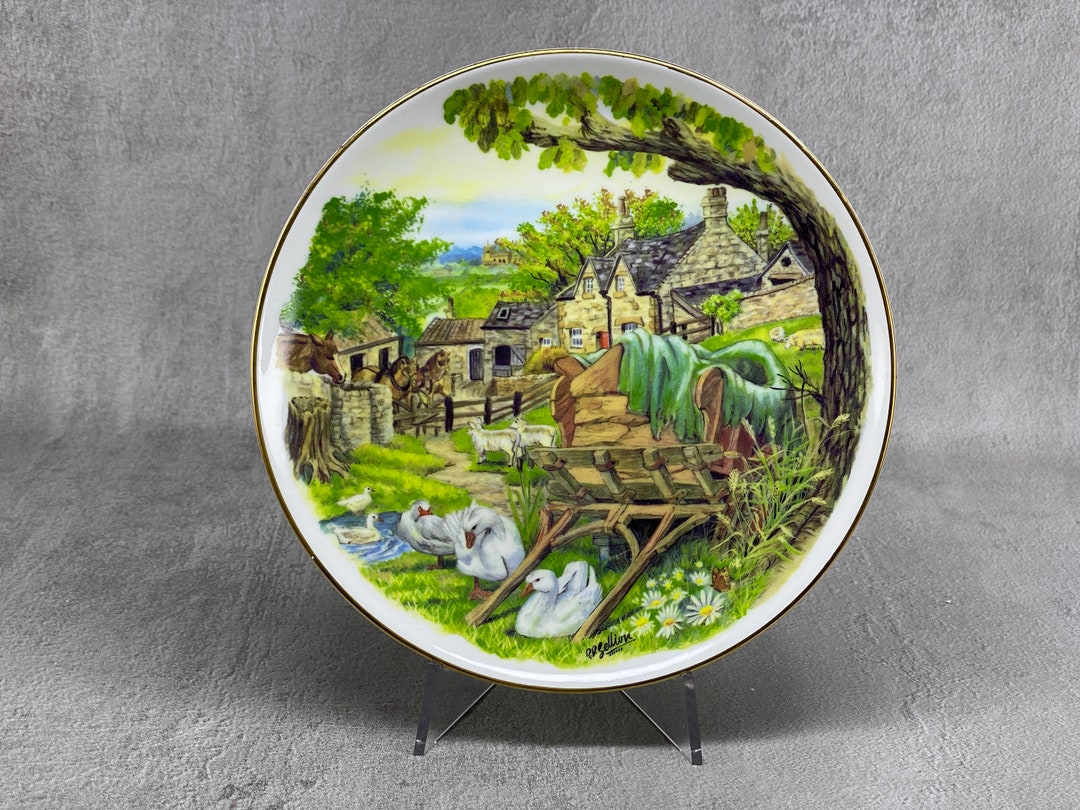 Royal Imperial Finest Bone China Porcelain Collection Plate Etsy