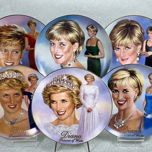 DIANA: Una mujer con estilo, DIANA Princesa de Gales por James Griffin, The Bradford Exchange. imagen 1