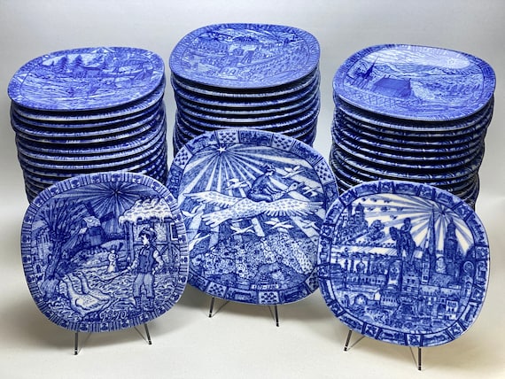 Rorstrand Christmas Plate Collection: Nils Holgersson, Gunnar