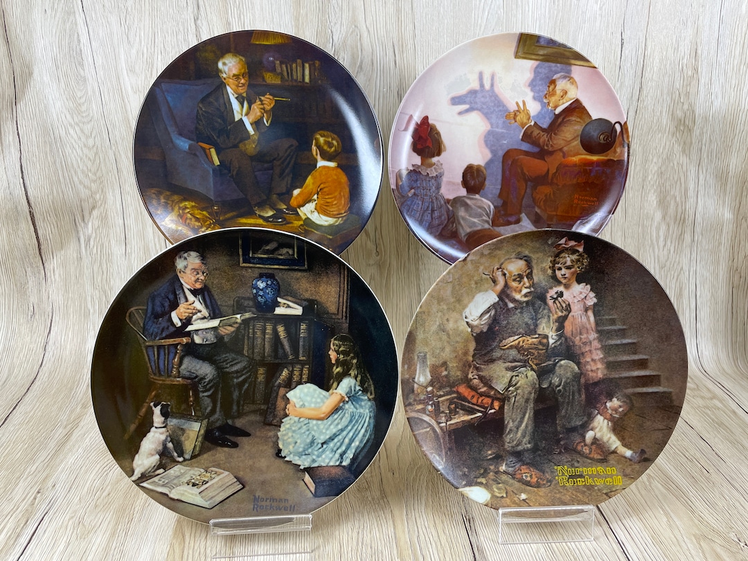 Norman Rockwell Heritage Porcelain Plate Collection, Limited
