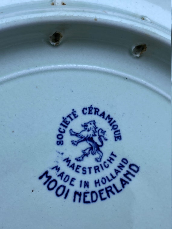 オランダ 1900年前後 Maestricht Societe Ceramique