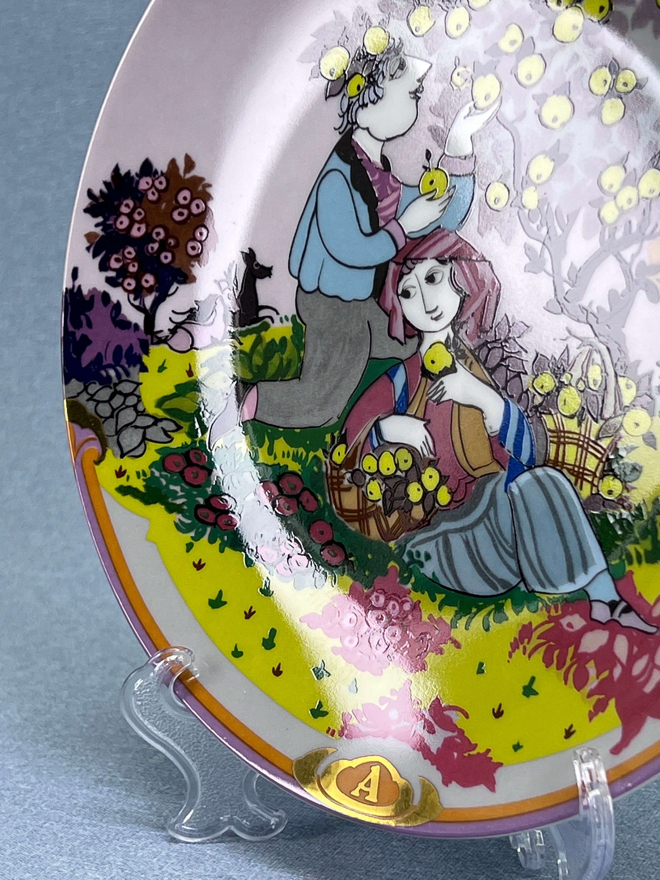 Round of the Year Rosenthal Porcelain Collection Wall Plates